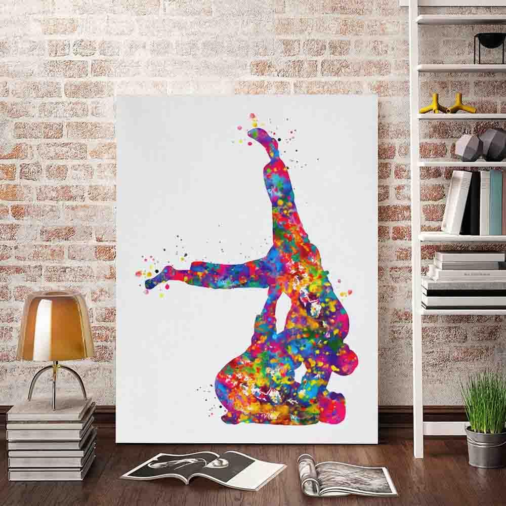 Amazon.com: Rwoodart Canvas Wall Art For Office,Brazilian Jiu